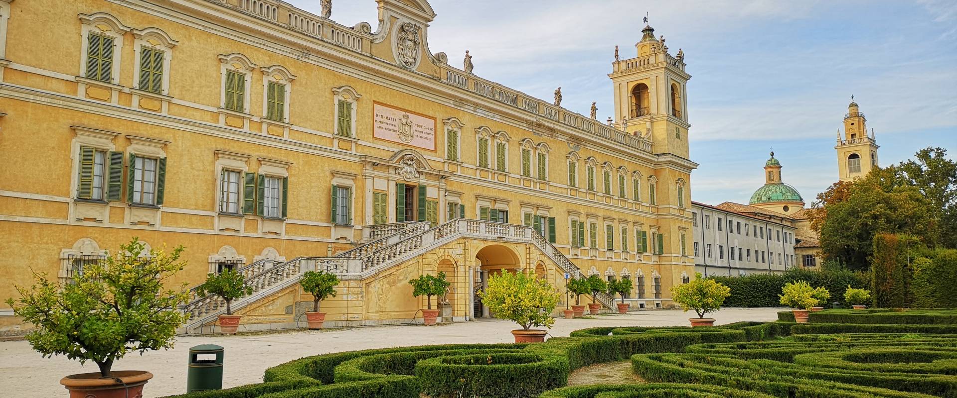 Palazzo Ducale a Colorno, facciata verso i giardini, 21-9-2019 foto di Fabrizio Marcheselli